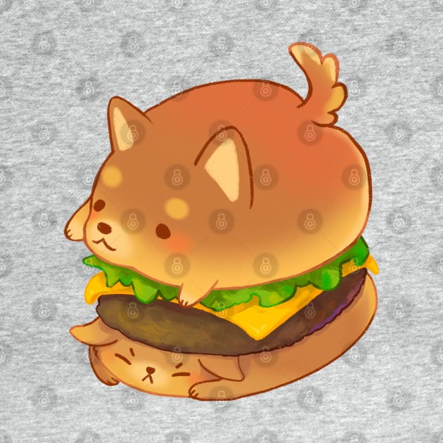 Shiba Burger by vooolatility